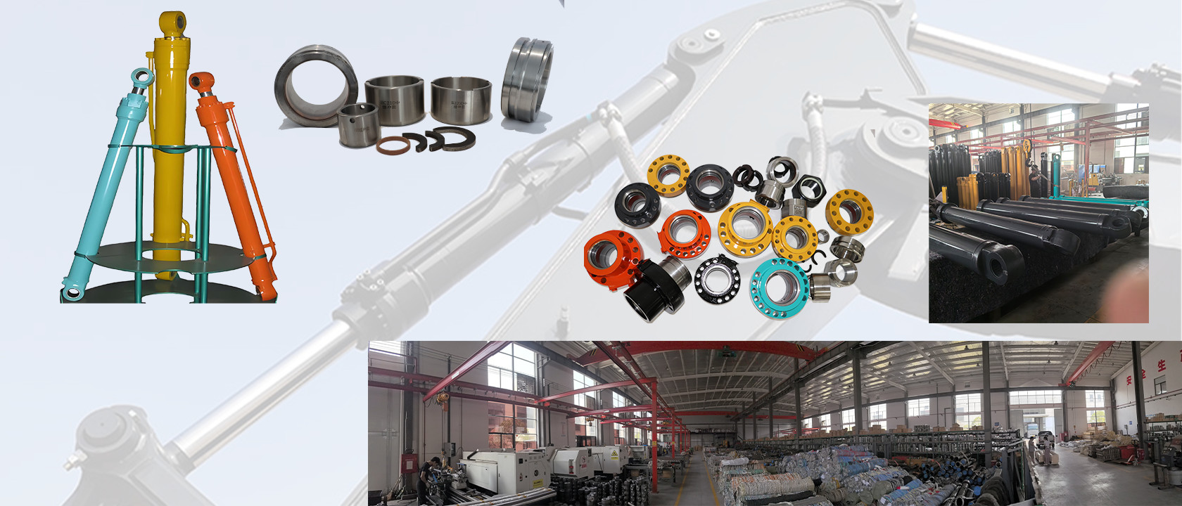 kualitas Kit Segel Silinder Excavator pabrik