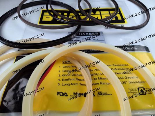 Harga bagus Everdigm RHB 350 Hydraulic Hammer Breaker Seal Kit Ketahanan panas on line