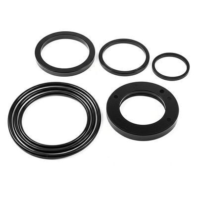 Harga bagus OEM/ODM Acceptable Excavator Cylinder Seal Kits with Temperature Range -40C- 120C in Black on line