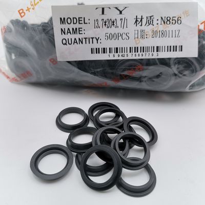 Harga bagus SANY Kobelco Excavator Travel Pilot Valve Seal Suku Cadang Excavator TY13.7x20x3.7/1 on line