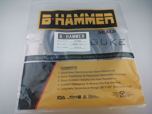 Harga bagus EC460B Excavator Bucket Cylinder Seal Kit VOE 14589140 on line